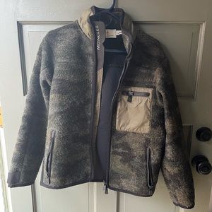 Moncler Camo Wool Coat